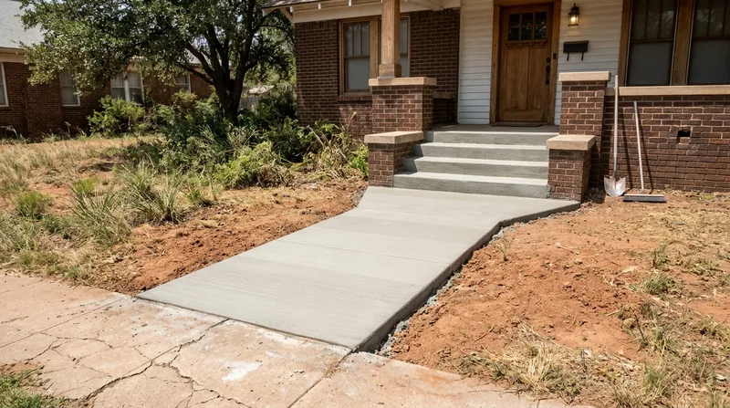 Sidewalks, Walkways & Steps Wichita Falls