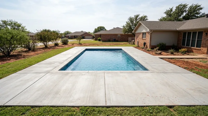 Concrete Pool Decks Wichita Falls